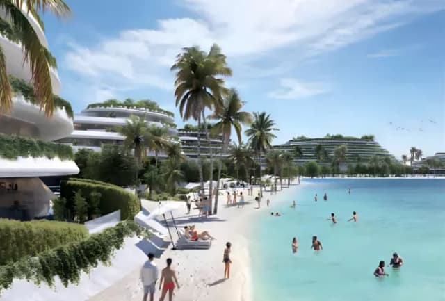 Palm Jebel Ali - The Beach And Coral Collection Frond D Palm Jebel Ali - The Beach And Coral Collection Frond D