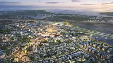 Jubail Island Phase 2 view Jubail Island Phase 2 view